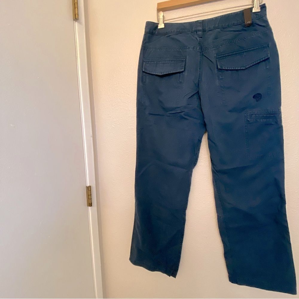 Mountain Hardwear carpenter utility cotton canvas work pants men navy blue 34x32